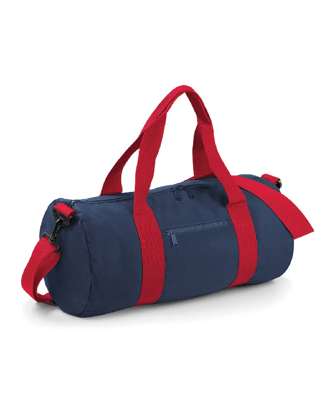 French Navy/Classic Red - Original barrel bag