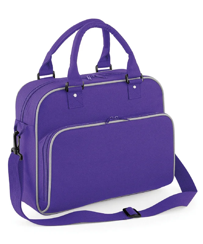 Purple/Light Grey - Junior dance bag