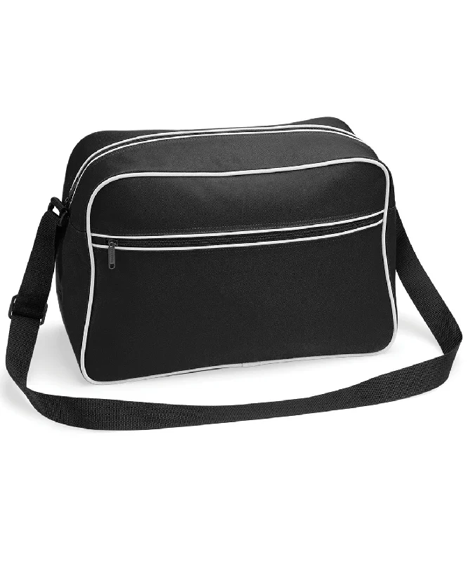 Black/White - Retro shoulder bag