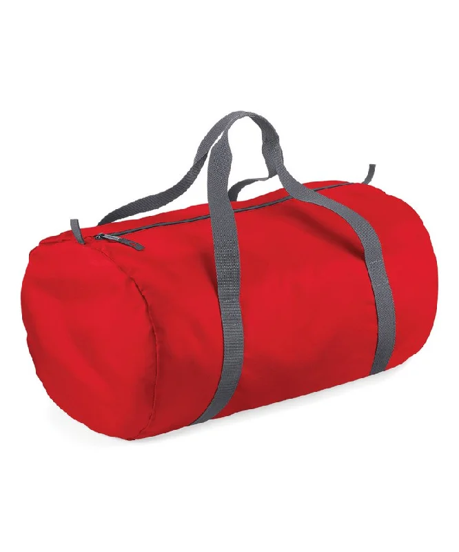 Classic red - Packaway barrel bag