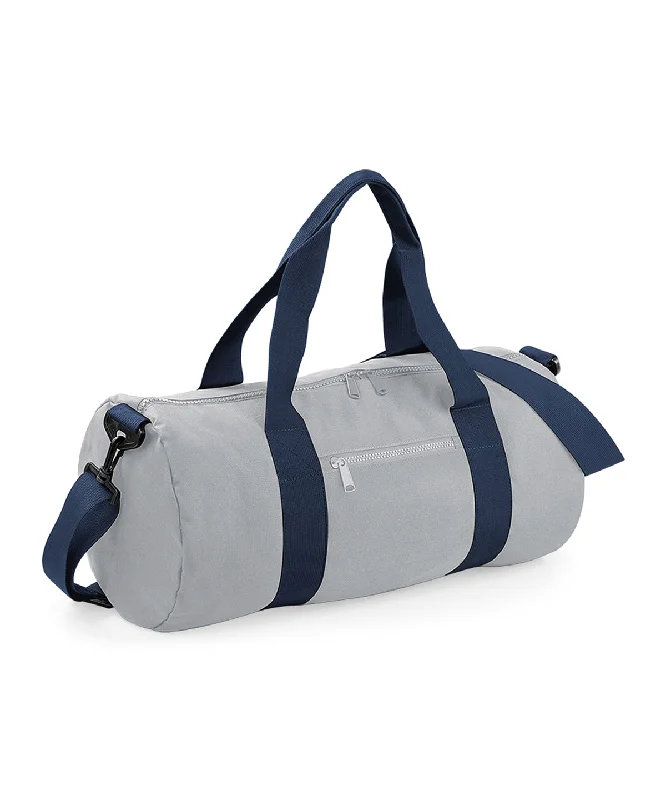 Light Grey/French Navy - Original barrel bag