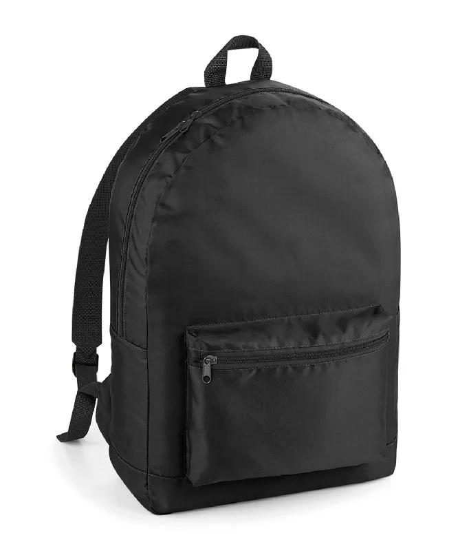 Black/Black - Packaway backpack