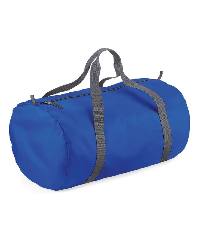 Bright Royal - Packaway barrel bag