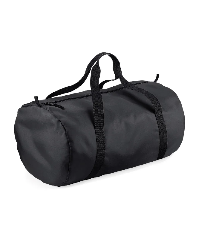 Black/Black - Packaway barrel bag