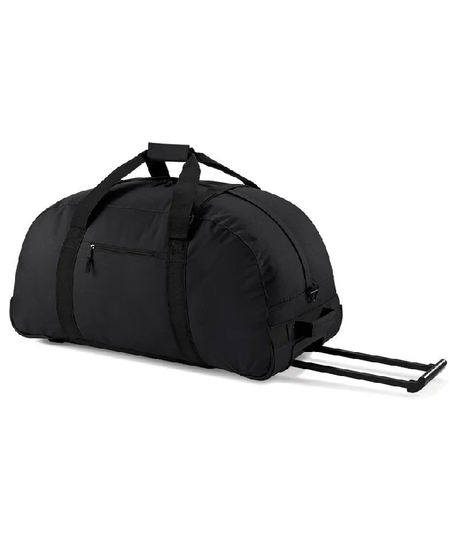 Black - Classic wheelie holdall