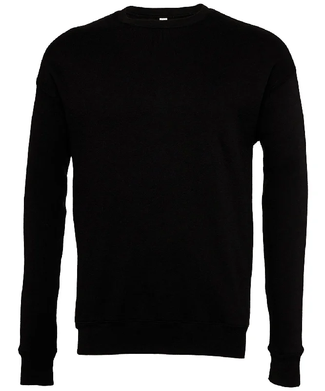 Black - Unisex drop shoulder fleece