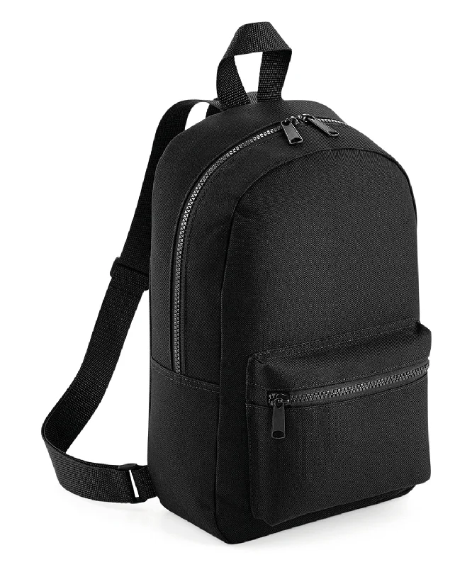 Black - Mini essential fashion backpack