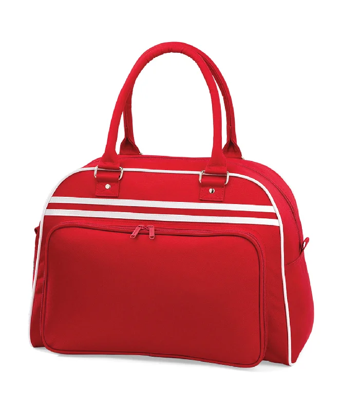 Classic Red/White - Retro bowling bag