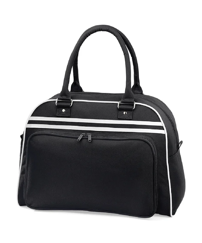 Black/White - Retro bowling bag