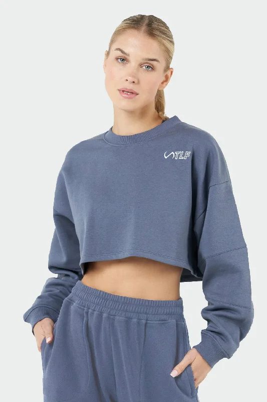 Chill Oversized Crop Sweatshirt