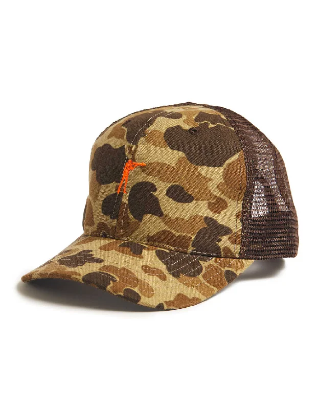 Ball and Buck Original Camo Mesh Snapback Hat