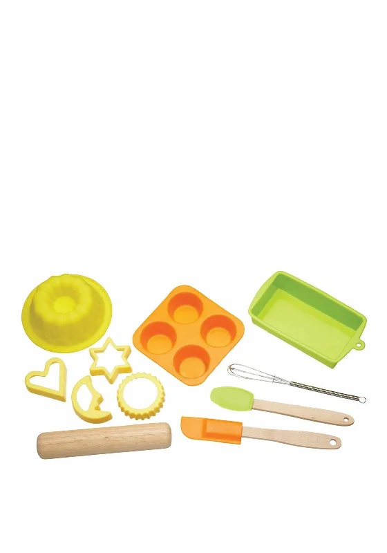 Kitchen Craft Let’s Make Children 11 Piece Silicone Bakeware Set