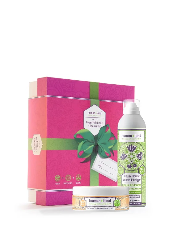 Human & Kind Vegan Moisturise & Shower Duo Gift Set