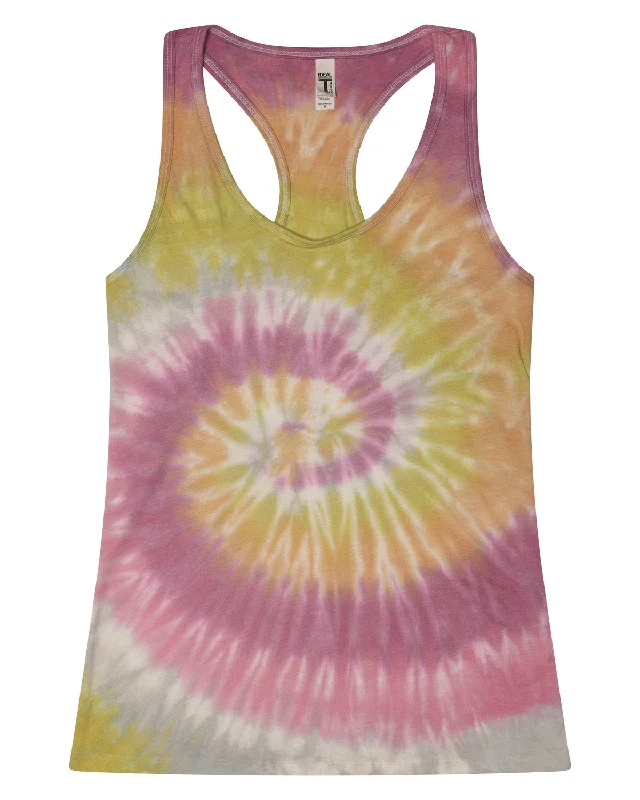 Tie-Dye 3400 Ladies' Racerback Tank