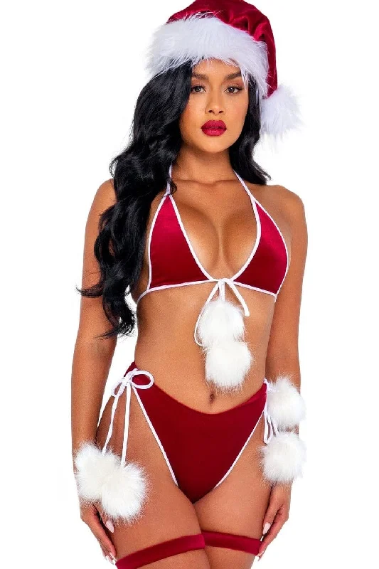 Santa's Holiday Spirit Bikini Costume