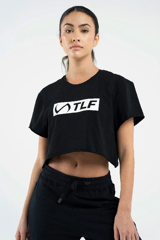 Knockout Oversized Gym Crop Tee