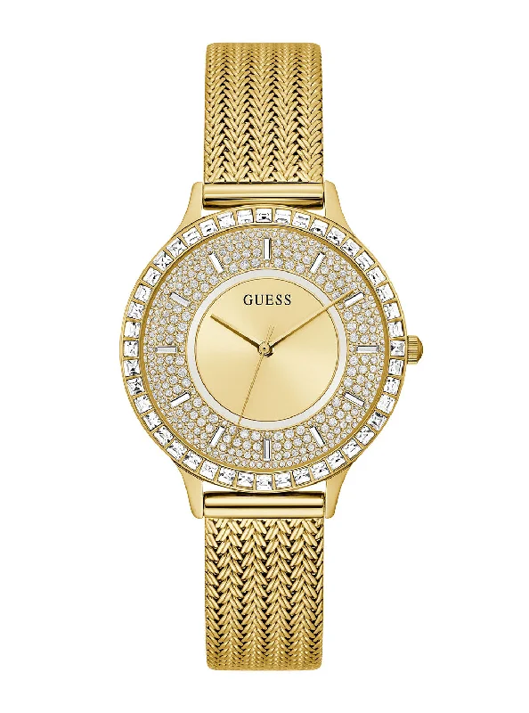 Gold Soiree Mesh Watch