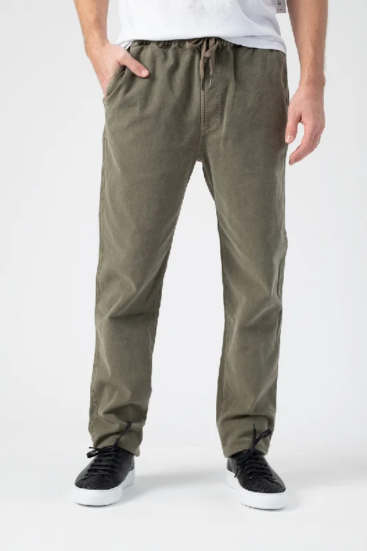 Drawstring Pant in Army