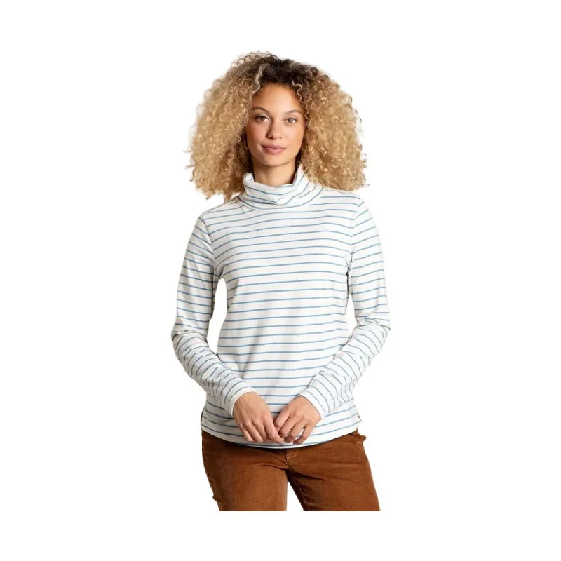 Toad & Co Maisey Long Sleeve T-Neck - Egret Stripe