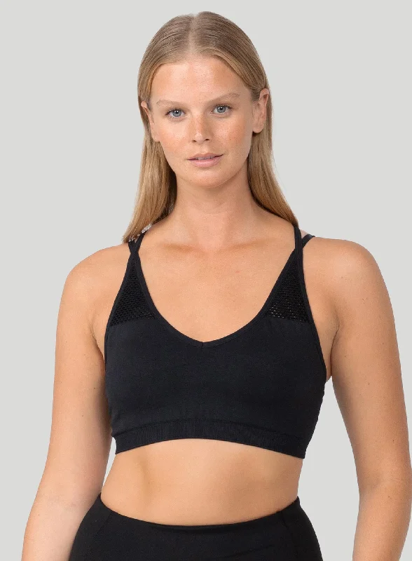 Triumph: Triaction Zen Top Black Mesh