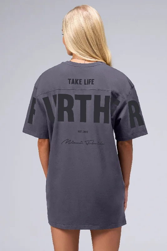 Unisex Further Cotton Luxe Oversized Tee