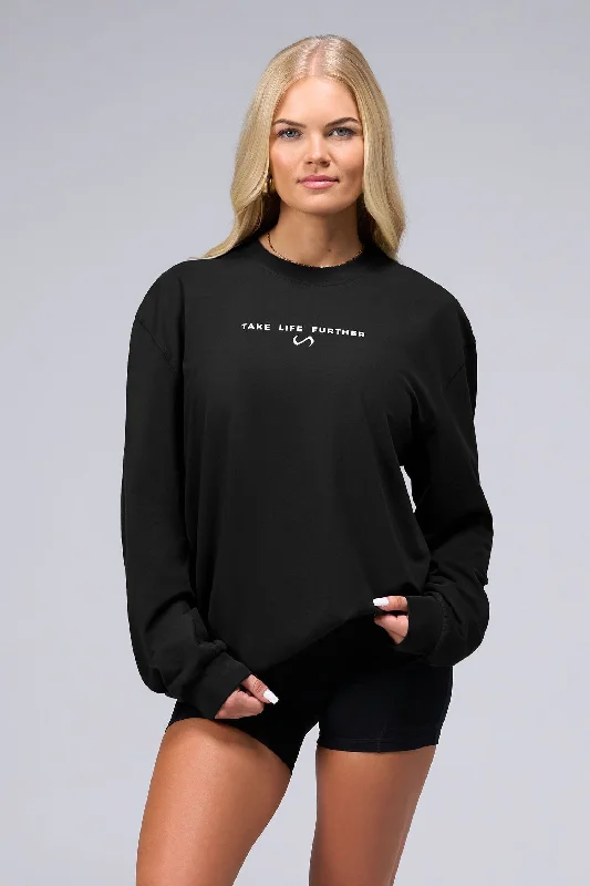 Unisex Classic Cotton Luxe Oversized LS Tee