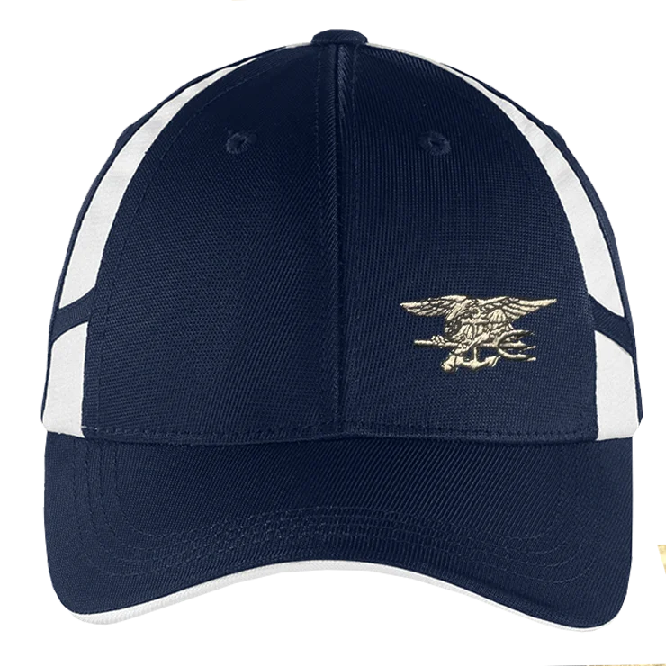 Trident Navy Dry Zone Mesh Inset Cap