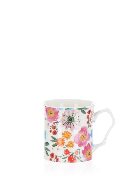 Shannonbridge Flower Power 6 Piece Tankard Mug Set