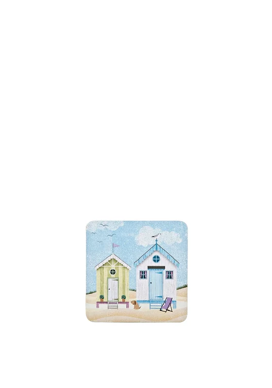 Denby Seaside Set of 6 Coasters, Blue