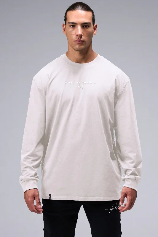 Classic Cotton Luxe Oversized LS Tee