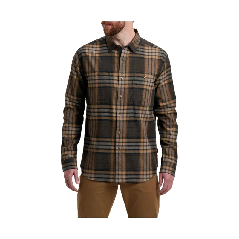 Kuhl Men's Fugitive Flannel Long Sleeve - Desert Night