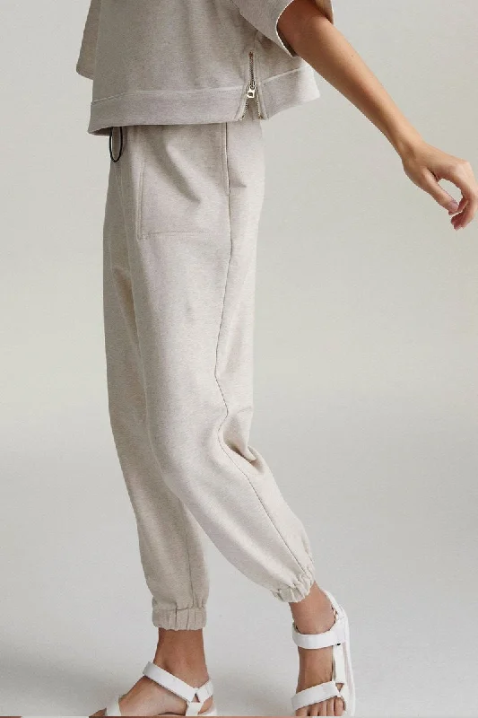 Nevada Pant in Ivory Marl