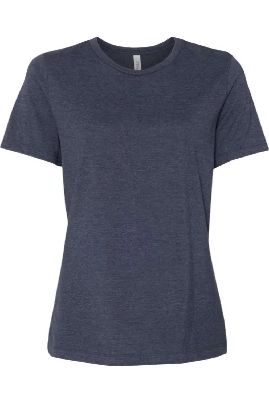 BELLA + CANVAS Womens Relaxed Fit Heather CVC Tee