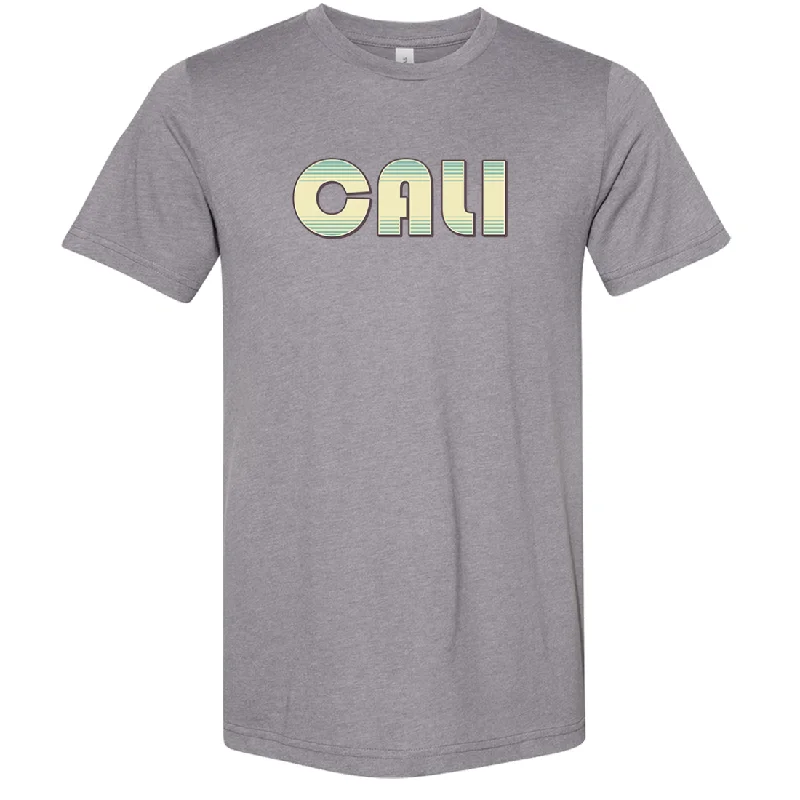 Cali 70's Stripe Asst Colors Sueded Tee