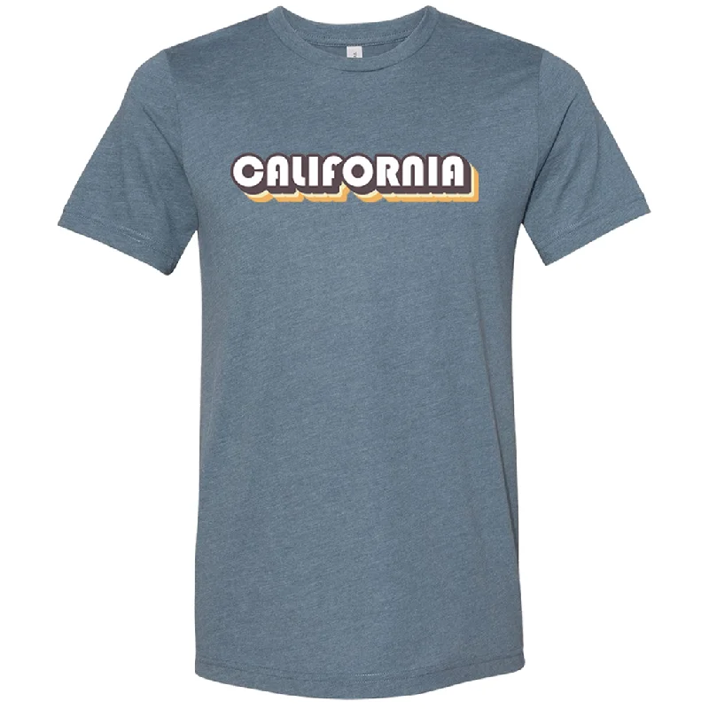 California 70's Skater Logo Asst Colors Sueded Tee