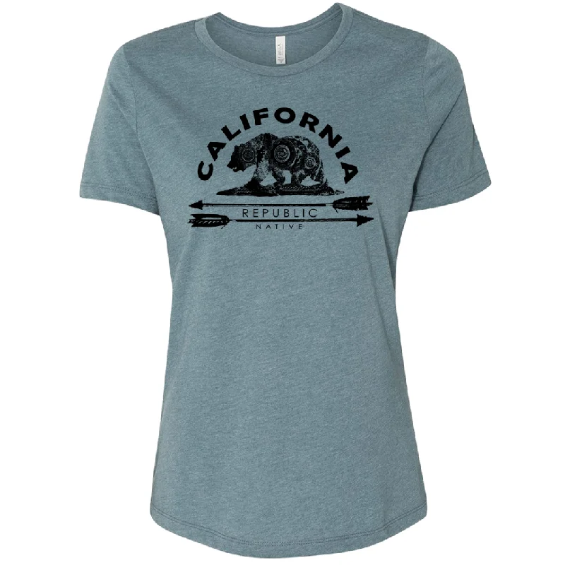 California Arrow Bear Women's Relaxed Jersey Tee