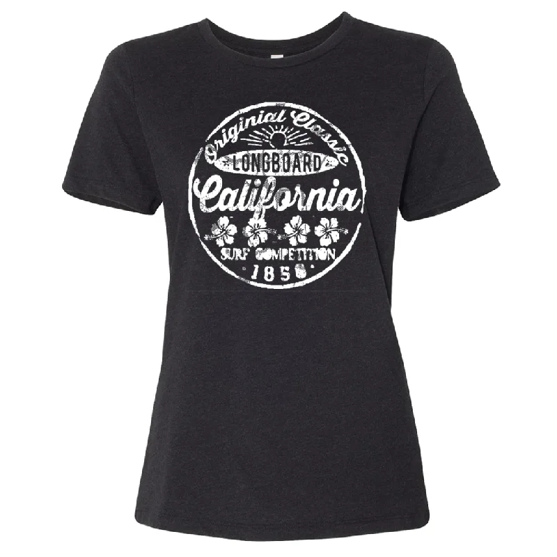 California Classic Surf Competition Women's Relaxed Jersey Tee