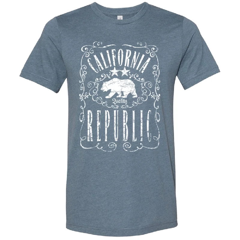 California Republic JD Whiskey Asst Colors Sueded Tee